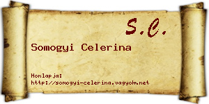 Somogyi Celerina névjegykártya